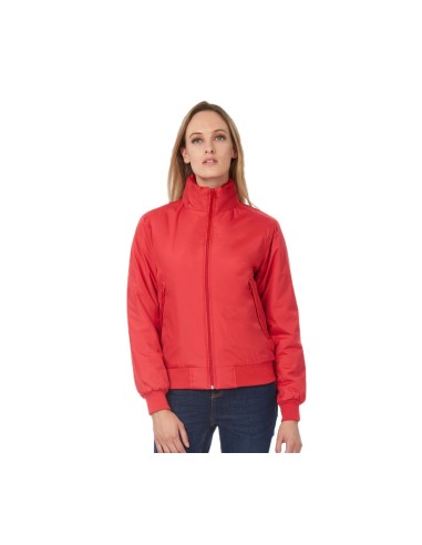 B-JW962-Womens Jacket Crew Bomber